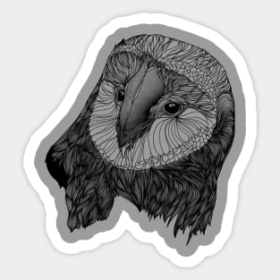 Owl. Sticker
